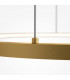 Maytoni Glint Modern Integrated LED Pendant Ceiling Light Brass 80cm 3000K-4