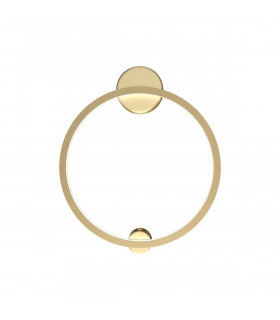 Maytoni Halo Modern Integrated LED Wall Lamp Brass 40cm 4000K-2
