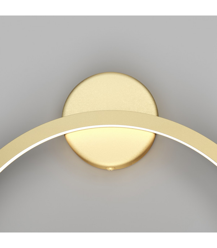Maytoni Halo Modern Integrated LED Wall Lamp Brass 40cm 4000K-3