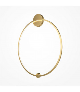 Maytoni Halo Modern Integrated LED Wall Lamp Brass 80cm 4000K-1