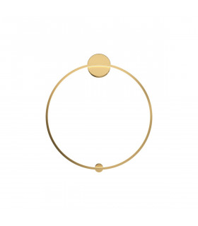 Maytoni Halo Modern Integrated LED Wall Lamp Brass 80cm 4000K-2