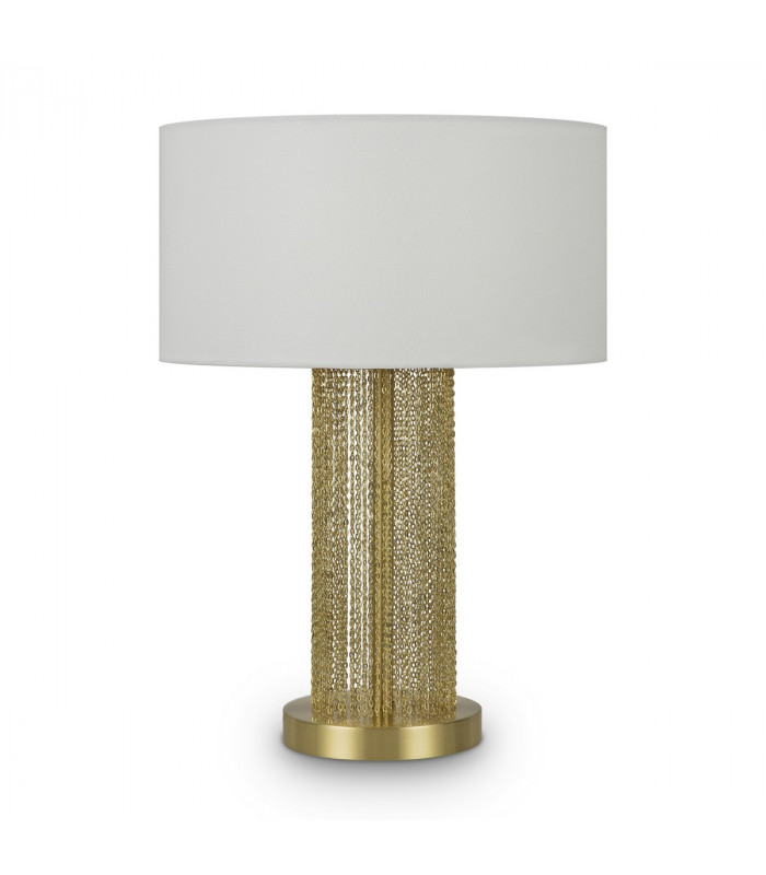 Maytoni Impressive Modern Table Lamp with Round Shade Gold E27-2