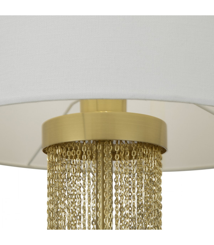 Maytoni Impressive Modern Table Lamp with Round Shade Gold E27-4