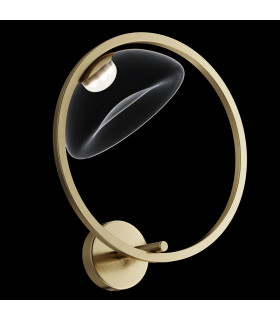 Maytoni Lunare I Modern Integrated LED Wall Lamp Brass 3000K-2