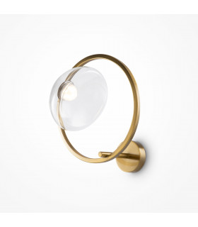 Maytoni Lunare II Modern Integrated LED Wall Lamp Brass 3000K-1