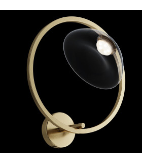 Maytoni Lunare II Modern Integrated LED Wall Lamp Brass 3000K-2