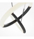 Maytoni Node Modern 2 Light Integrated LED Pendant Ceiling Light Black 3000K-4