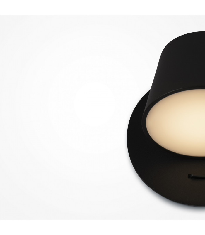 Maytoni Pixel Modern Surface Mounted Downlight Black 3000K-4