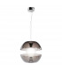 Maytoni Rebel Modern Globe Pendant Ceiling Light Chrome 3000K-4