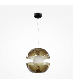 Maytoni Rebel Modern Globe Pendant Ceiling Light Gold 3000K-2
