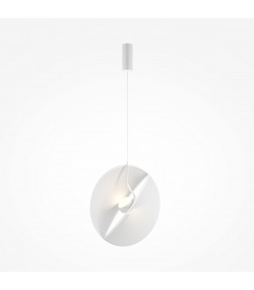 Maytoni Reflex Modern 2 Light Globe Pendant Ceiling Light White 3000K-1