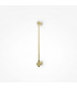 Maytoni Rotta Modern Integrated LED Wall Lamp Gold 400lm 3000K-1