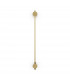 Maytoni Rotta Modern Integrated LED Wall Lamp Gold 400lm 3000K-3