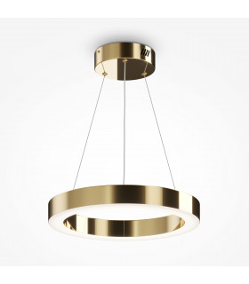 Maytoni Saturno Modern Integrated LED Pendant Ceiling Light Brass 2500lm 4000K-1