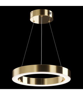 Maytoni Saturno Modern Integrated LED Pendant Ceiling Light Brass 2500lm 4000K-2