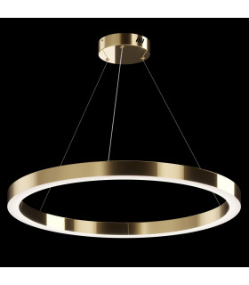 Maytoni Saturno Modern Integrated LED Pendant Ceiling Light Brass 4200lm 4000K-2