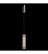 Maytoni Sonata Modern Integrated LED Pendant Ceiling Light Chrome 3000K-2