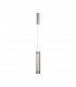 Maytoni Sonata Modern Integrated LED Pendant Ceiling Light Chrome 3000K-4