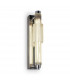 Maytoni Verticale Modern Integrated LED Wall Lamp Chrome Cognac Shade 3000K-2