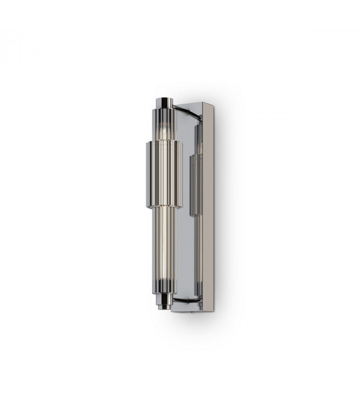 Maytoni Verticale Modern Integrated LED Wall Lamp Chrome Chrome Shade 3000K-3