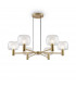 Maytoni Vision Modern 6 Light Multi Arm Floor Lamp Gold E14-4