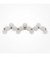 Maytoni Dallas Modern 13 Light Wall Lamp Gold Matte White Shade G9-1