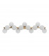 Maytoni Dallas Modern 13 Light Wall Lamp Gold Matte White Shade G9-2