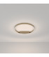 Maytoni Rim Modern Integrated LED Semi Flush Light Brass 60cm 4000K-1
