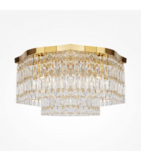 Maytoni Dune Modern 6 Light Ceiling Light Gold E14-1