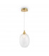 Maytoni Aura Modern Globe Pendant Ceiling Light Brass E14-1