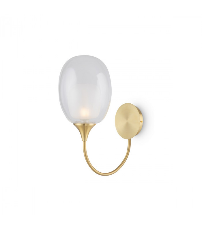 Maytoni Aura Modern Wall Lamp Brass E14-1