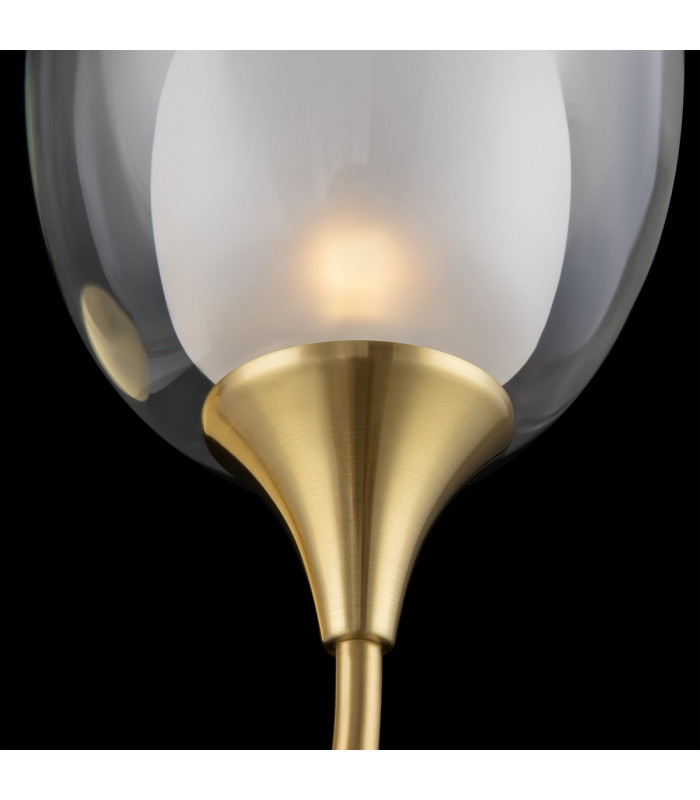 Maytoni Aura Modern Wall Lamp Brass E14-11