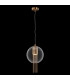 Maytoni Flusso I Modern Slim Pendant Ceiling Light Bronze GU10-2