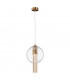 Maytoni Flusso I Modern Slim Pendant Ceiling Light Bronze GU10-3