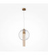 Maytoni Flusso II Modern Slim Pendant Ceiling Light Bronze GU10-1