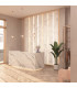 Maytoni Flusso II Modern Slim Pendant Ceiling Light Bronze GU10-3