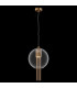 Maytoni Flusso II Modern Slim Pendant Ceiling Light Bronze GU10-4