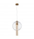 Maytoni Flusso II Modern Slim Pendant Ceiling Light Bronze GU10-5