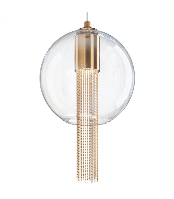 Maytoni Flusso II Modern Slim Pendant Ceiling Light Bronze GU10-7