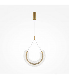 Maytoni Maya I Modern Integrated LED Pendant Ceiling Light Gold 3000K-1