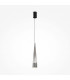 Maytoni Sintesi Modern Slim Pendant Ceiling Light Chrome Integrated LED 3000K-1