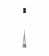 Maytoni Sintesi Modern Slim Pendant Ceiling Light Chrome Integrated LED 3000K-3