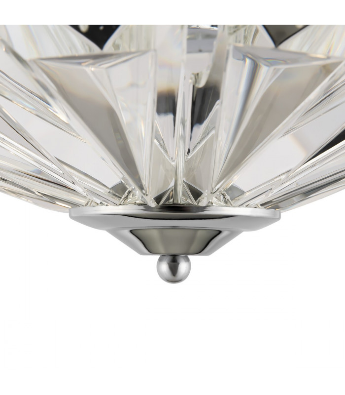 Maytoni Facet Classic 4 Light Ceiling Light Chrome E14-6