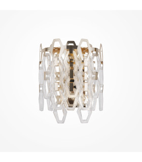 Maytoni Tissage Classic 2 Light Wall Lamp Gold E14-1