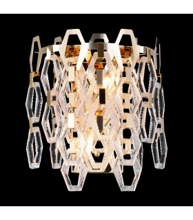 Maytoni Tissage Classic 2 Light Wall Lamp Gold E14-2