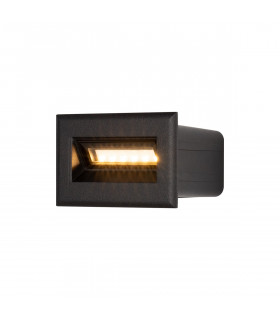 Maytoni Bosca Outdoor Recessed Wall Lamp Black 8.4cm 3000K IP65-2