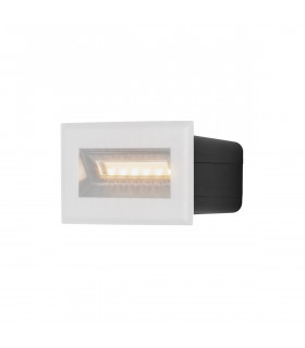 Maytoni Bosca Outdoor Recessed Wall Lamp White 8.4cm 3000K IP65-2