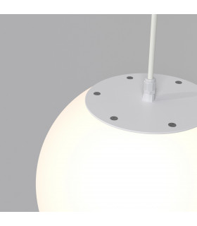 Maytoni Erda Outdoor Globe Ceiling Light White E27 IP54-2