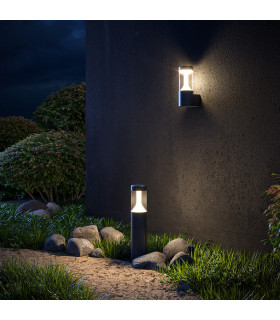 Maytoni Koln Outdoor Bollard Black 65cm 4000K IP54-2