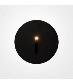 Maytoni Lock Recessed Wall Lamp Black 3000K IP54-1